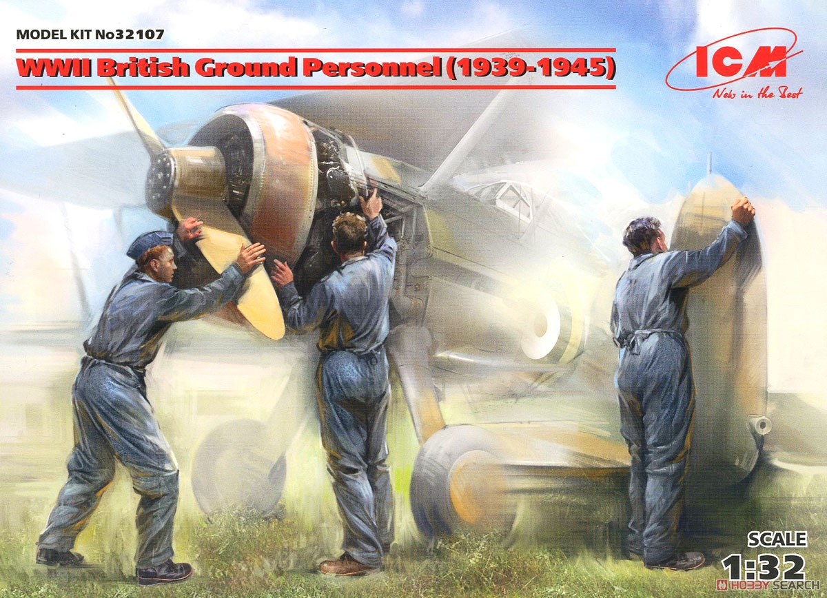 WWII イギリス空軍 グランドクルー セット (1939-1945) (プラモデル) パッケージ1