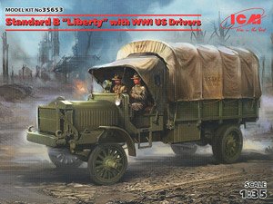 Standard B `Liberty` with WWI US Drivers (Plastic model)