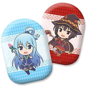 KonoSuba: God`s Blessing on this Wonderful World! Legend of Crimson Aqua/Megumin Front and Back Cushion (Anime Toy)