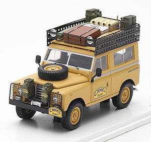 ランドローバー シリーズ III 1983 SWB キャメルトロフィー ザイール (ミニカー)