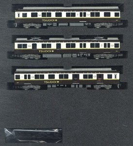 Kintetsu Series 2013 Sightseeing Train `Tsudoi` After Renewal Three Car Formation Set (w/Motor) (3-Car Set) (Pre-colored Completed) (Model Train)
