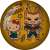 My Hero Academia x Sanrio Characters Glass Magnet All Might x Hello Kitty (Anime Toy) Item picture1