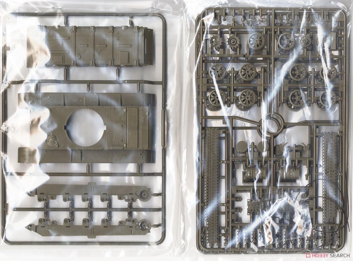 ソビエト戦車 T-55 (プラモデル) 中身1