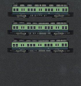 京阪 2400系 (2次車・2456編成・旧塗装・新ロゴ) 増結用中間車3輛セット (動力無し) (増結・3両セット) (塗装済み完成品) (鉄道模型)