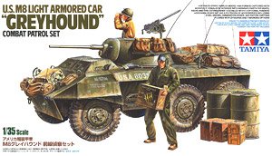US M8 Greyhound Combat Patrol Light Armored Car (Plastic model)