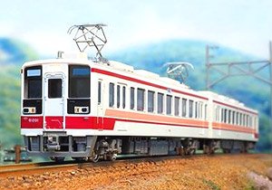 会津鉄道 6050系 (2パンタ車) 2両編成セット (動力無し) (2両セット) (塗装済み完成品) (鉄道模型)