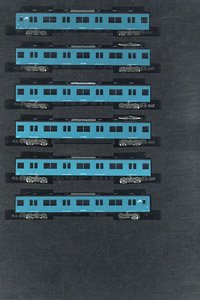 J.R. Series 103 Kansai Area (Wadamisaki Line, Gray Bogie) Six Car Formation Set (w/Motor) (6-Car Set) (Pre-colored Completed) (Model Train)