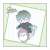 Gin Tama x Sanrio Characters Microfiber Toshiro Hijikata & Isao Kondo (Anime Toy) Item picture1