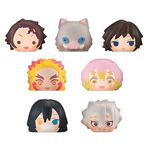 ふかふかスクイーズパン 鬼滅の刃 第2弾 (8個セット) (キャラクターグッズ)