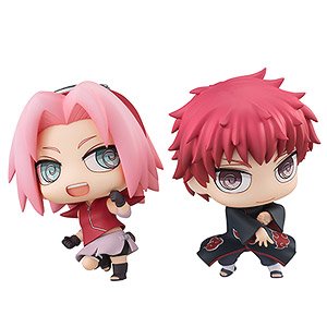 Chimi Mega Buddy Series! Naruto: Shippuden Sakura Haruno & Sasori Confrontation Set (PVC Figure)