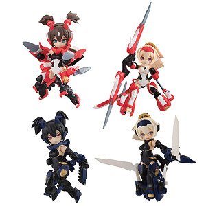 Desktop Army Megami Device Asra Series (Set of 4) (PVC Figure)