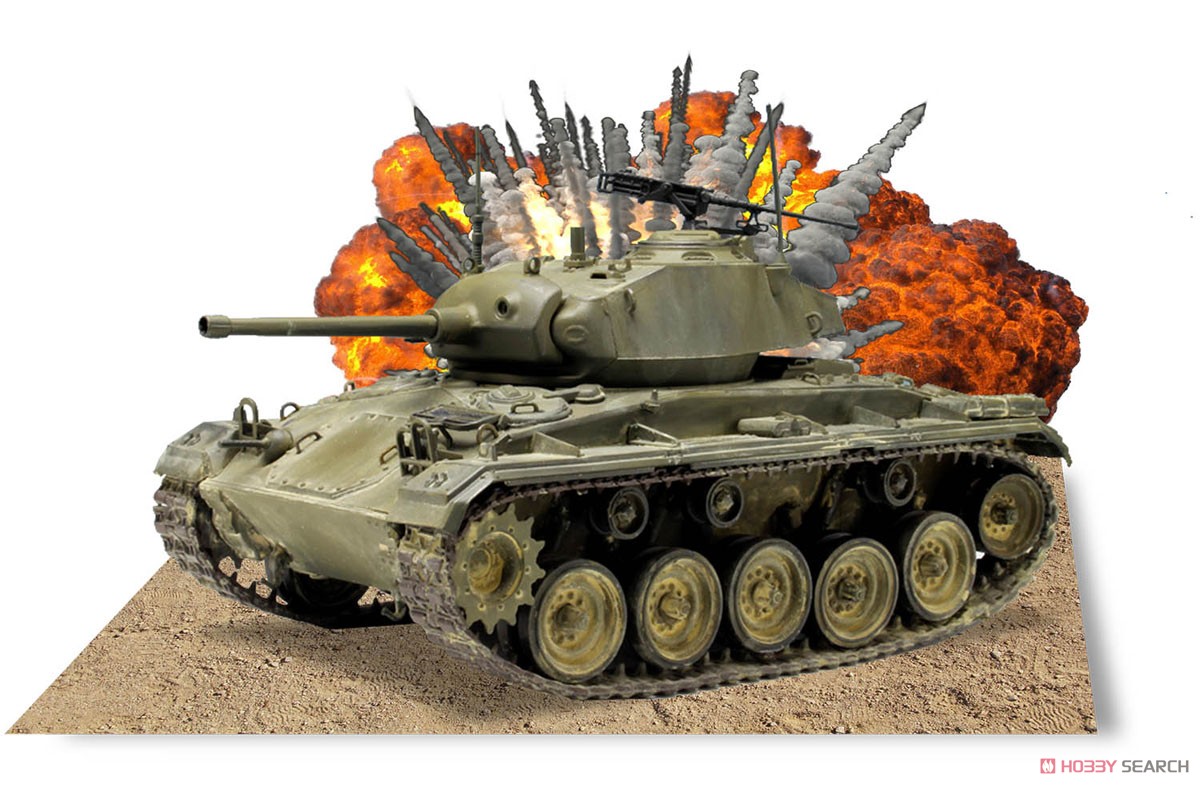 World of Tanks アメリカ 軽戦車 チャーフィー SP Ver. (プラモデル) その他の画像2