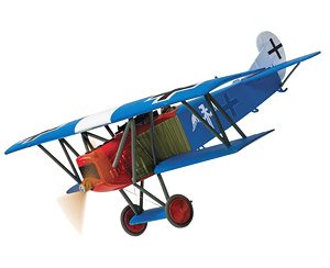 フォッカー DVII ルドルフ・ベルトールド Jasta 15/JG II1918 仏シェリーレプイィ飛行場 (完成品飛行機)