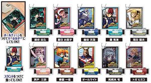Stand Mini Acrylic Key Ring My Hero Academia Heroes Battle Rush A-Box (Set of 10) (Anime Toy)