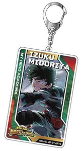 Stand Mini Acrylic Key Ring My Hero Academia Heroes Battle Rush 01 Izuku Midoriya AK (Anime Toy)