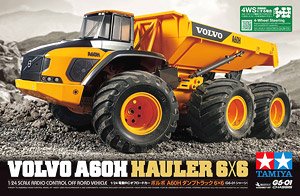 ボルボ A60H ダンプトラック 6×6 (G6-01シャーシ) (ラジコン)