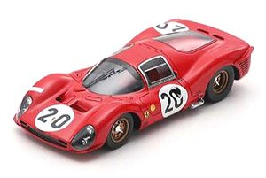 Ferrari 330 P3 No.20 24H Le Mans 1966 L.Scarfiotti - M.Parkes (ミニカー)
