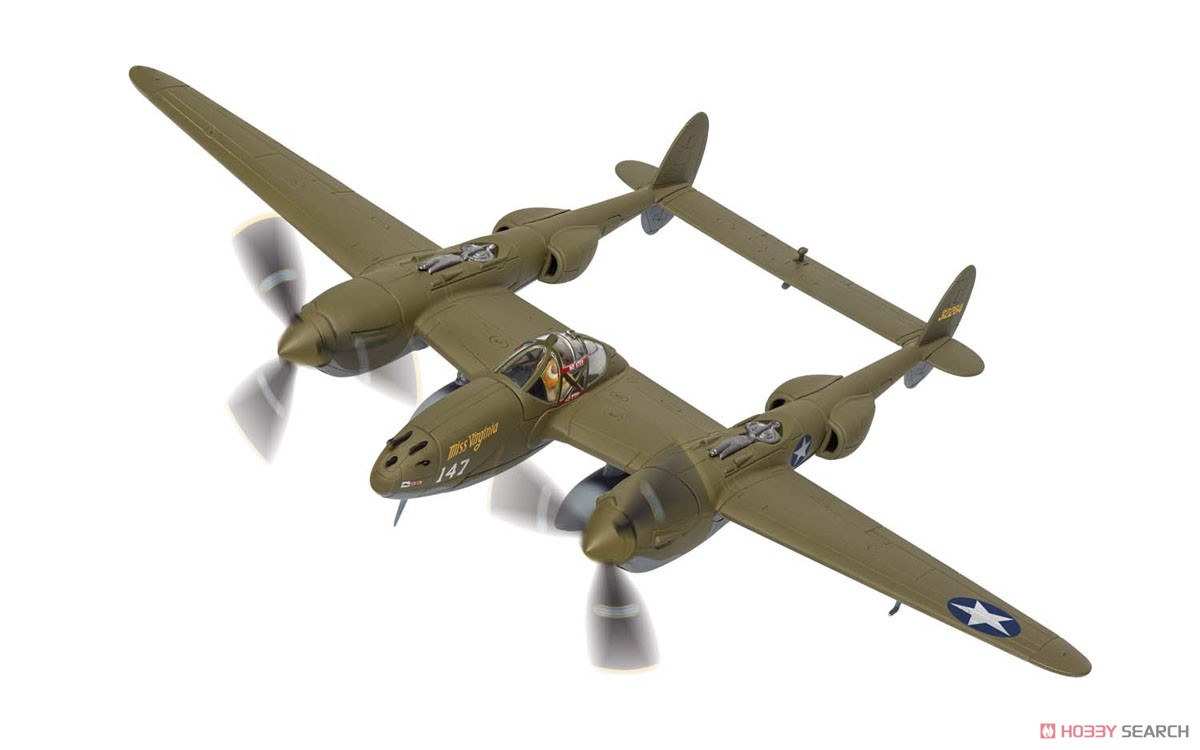 ロッキード P-38G ライトニング 43-2264 `ミス バージニア` 339th FS 347th FG `Operation Vengeance`(海軍甲事件) 1943 (完成品飛行機) その他の画像1