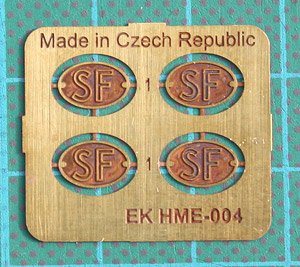 1/24・1/25用 オールドフィニッシュ 国籍プレートセット 26×23mm (アクセサリー)