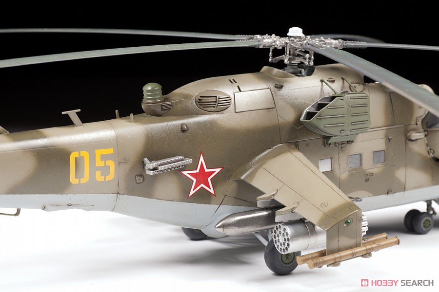 MIL Mi-24 V/VP ソビエト戦闘ヘリコプター (プラモデル) 商品画像4