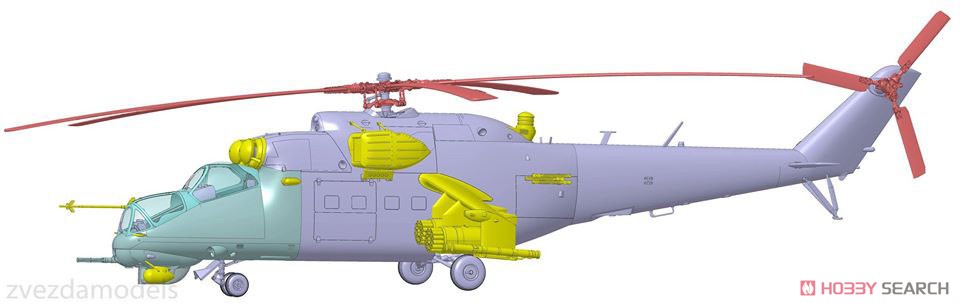 MIL Mi-24 V/VP ソビエト戦闘ヘリコプター (プラモデル) その他の画像8