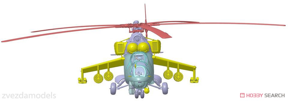 MIL Mi-24 V/VP ソビエト戦闘ヘリコプター (プラモデル) その他の画像9