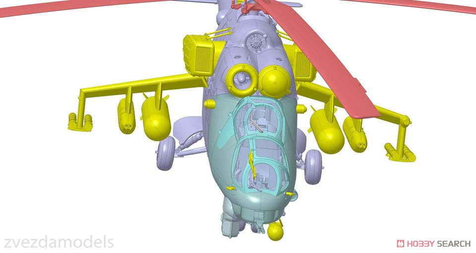 MIL Mi-24 V/VP ソビエト戦闘ヘリコプター (プラモデル) その他の画像14