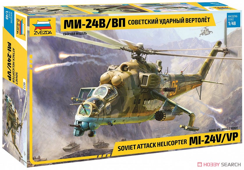 MIL Mi-24 V/VP ソビエト戦闘ヘリコプター (プラモデル) パッケージ1