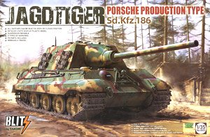 JagdTiger Sd.Kfz. 186 Porsche Production Type (Plastic model)