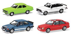 フォード エスコート RS コレクション(4台セット) Ford`s RS Escorts, Four Decades of Success (ミニカー)