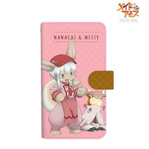 [Made in Abyss the Movie: Dawn of the Deep Soul] [Especially Illustrated] Usagiza Nanachi Nanachi & Mitty Notebook Type Smart Phone Case Vol.3 (L Size) (Anime Toy)