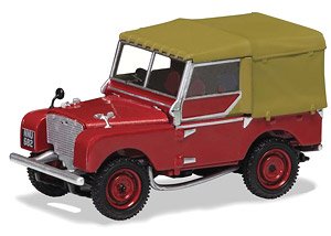 ランドローバー シリーズ 1 80` ポピーレッド (ミニカー)