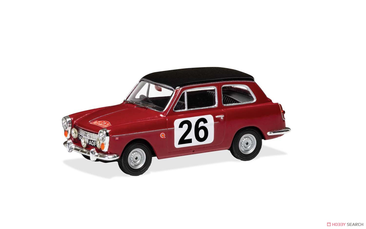 A40 Farina Mk1 `Alf`, 1960 Monte Carlo Rally, Winner: Coupe des Dames, Pat Moss & Ann Wisdom (Diecast Car) Item picture1