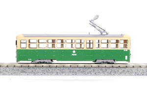 富山市内線 7000形 非冷房時代中期2両 未塗装プラキット (富山地方鉄道 デ7000 2両セット) (組み立てキット) (鉄道模型)