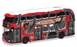 ニュールートマスター ロンドン着 LTZ 1192 ルート 38 ハックニー セントラル `Release the Kraken` (鉄道模型)