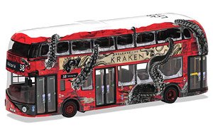 (OO) New Routemaster - Arriva London - LTZ 1192 - Route 38 Victoria - `Release the Kraken` (Model Train)