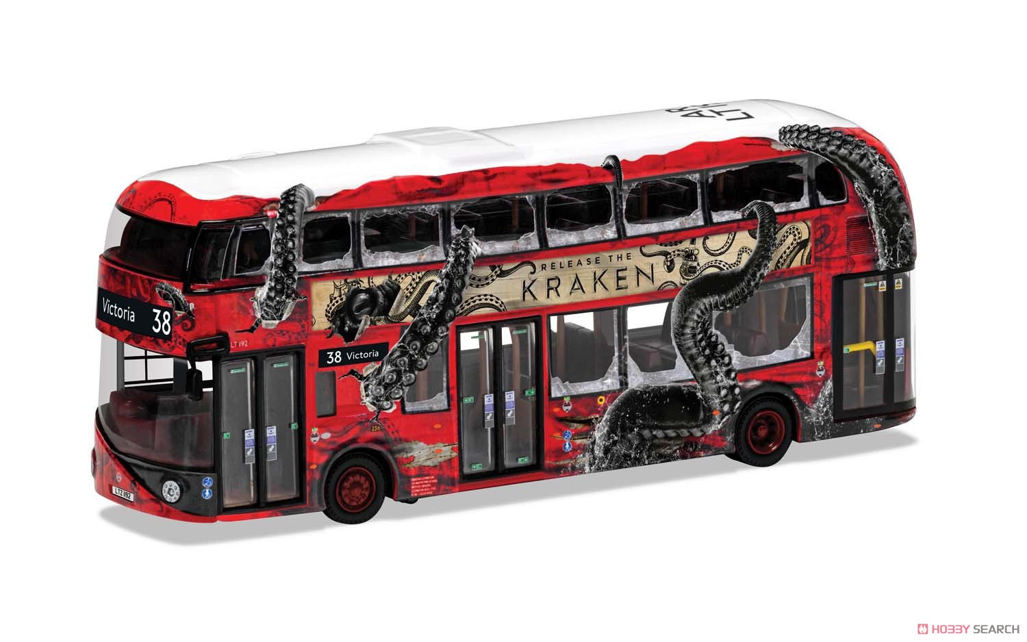 New Routemaster - Arriva London - LTZ 1192 - Route 38 Victoria - `Release the Kraken` (Model Train) Item picture1