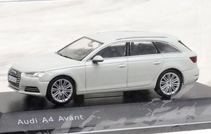 アウディ A4 アバント グレイシアホワイト (ミニカー)