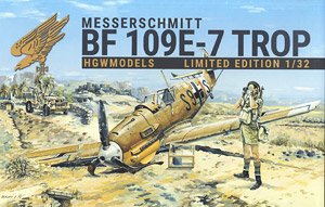 Bf109E-7 Trop Limited Edition (Plastic model)