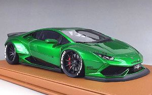 LIBERTY WALK LB-WORKS Huracan LP610 Transparent Green (ミニカー)