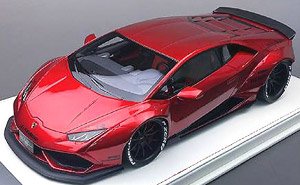 LIBERTY WALK LB-WORKS Huracan LP610 Transparent Red (ミニカー)