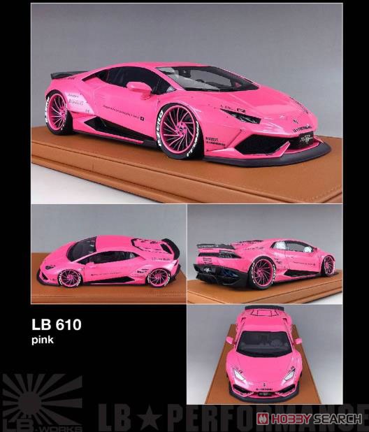 LIBERTY WALK LB-WORKS Huracan LP610 Pink (ミニカー) その他の画像1