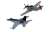 Maverick`s F/A-18 ホーネット & P-51D マスタング (トップガン マーヴェリック 2020) 2機セット (完成品飛行機) 商品画像2