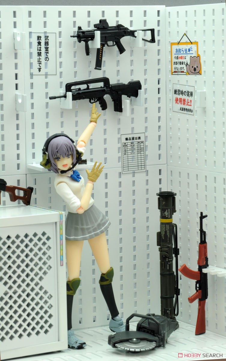 1/12 Little Armory (LD027) 武器室A (プラモデル) その他の画像3