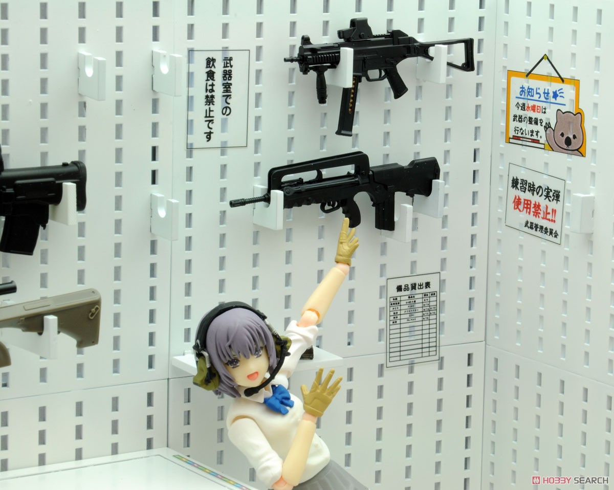 1/12 Little Armory (LD027) 武器室A (プラモデル) その他の画像4