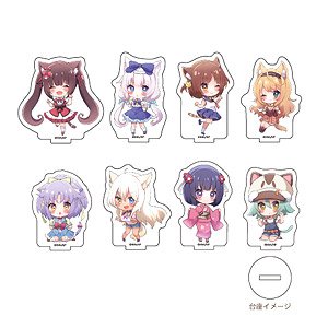 アクリルぷちスタンド 「ネコぱら」 02 ボックス (ミニキャラ) (8個セット) (キャラクターグッズ)