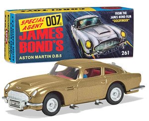 ジェームス・ボンド アストン マーチン DB5 `ゴールドフィンガー` 60`s バージョン (ミニカー)