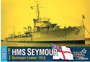 Destroyer Leader, HMS Seymour 1916 (Plastic model)