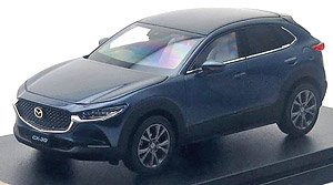 MAZDA CX-30 (2019) ディープクリスタルブルーマイカ (ミニカー)