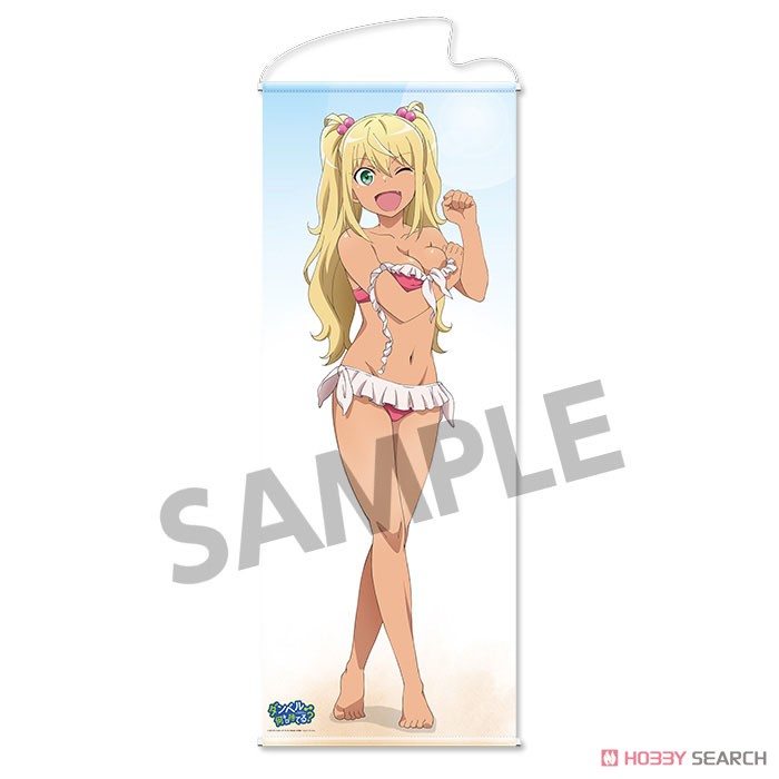How Heavy Are the Dumbbells You Lift? [Especially Illustrated] Life-size Tapestry Hibiki Sakura Swimwear Ver. (Anime Toy) Item picture1